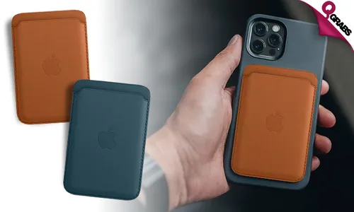 Apple MagSafe iPhone Leather Wallet!
